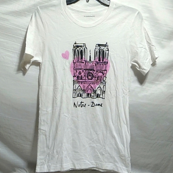 Anthropologie Tops - Anthropologie Notre Dame Tee Sz.XS (XX-55)
